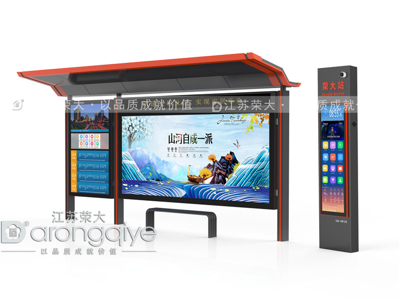 公交站臺的種類都有哪些,應(yīng)該如何選擇公交站臺廠家?配圖一