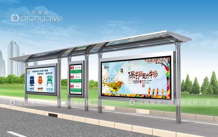 不銹鋼候車亭，現(xiàn)代城市公共交通的美學詮釋與實用典范配圖一